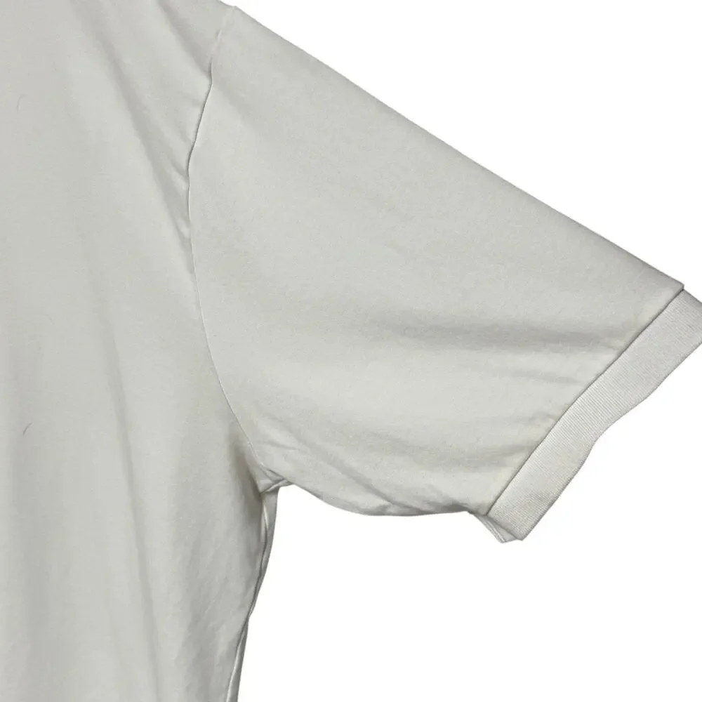 Ralph Lauren Flesh Pony Cotton Polo Shirt White Tall XL
